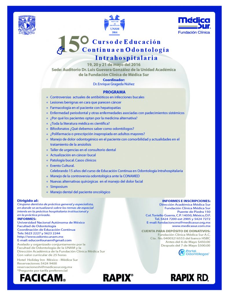 curso odontologia cartel